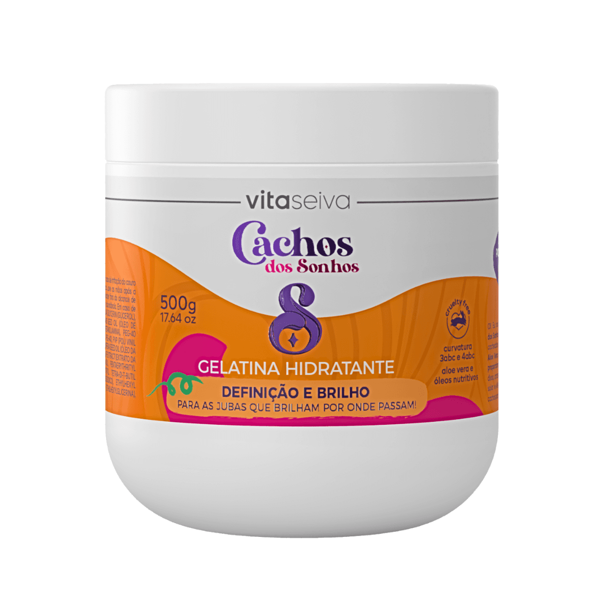 Gelatina Hidratante Cachos dos Sonhos Vita Seiva Cod89303 — default