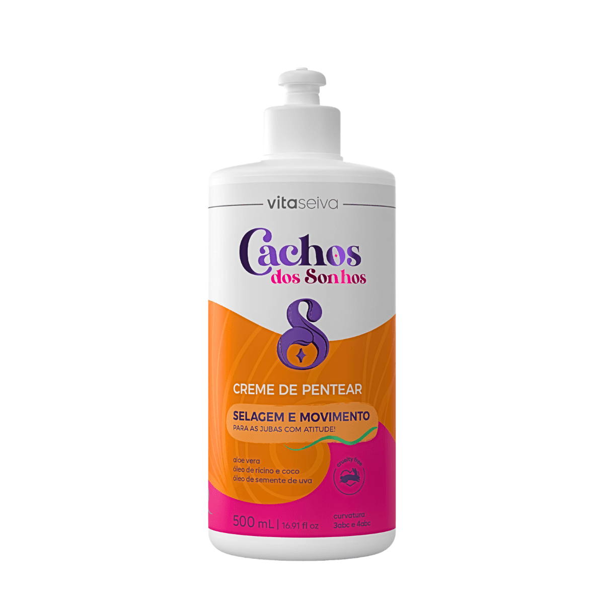 Creme Pentear Vita Seiva Cachos dos Sonhos 500ml Cod89302 — default