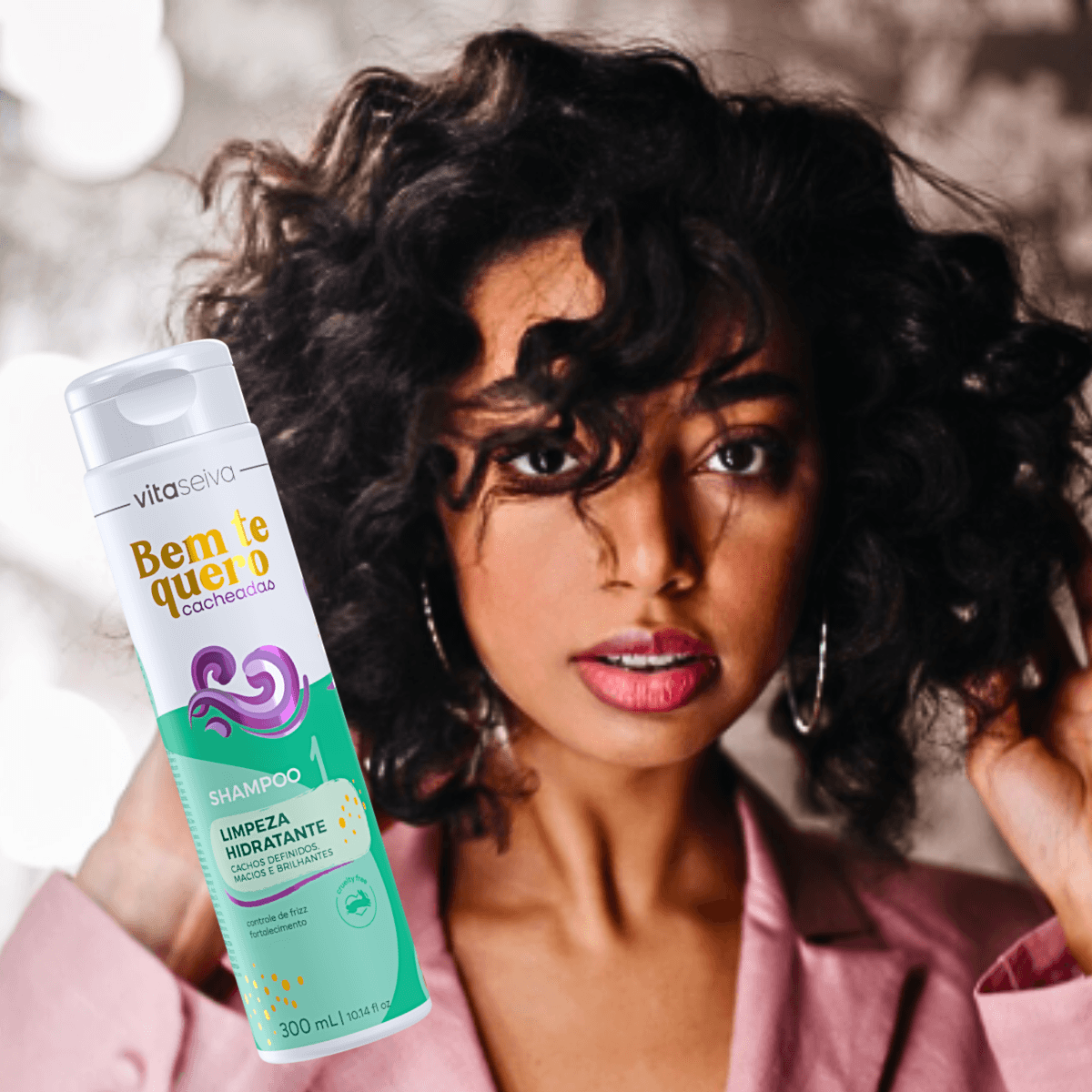 Shampoo Vita Seiva Bem Te Quero Cacheadas 300ml Cod87883