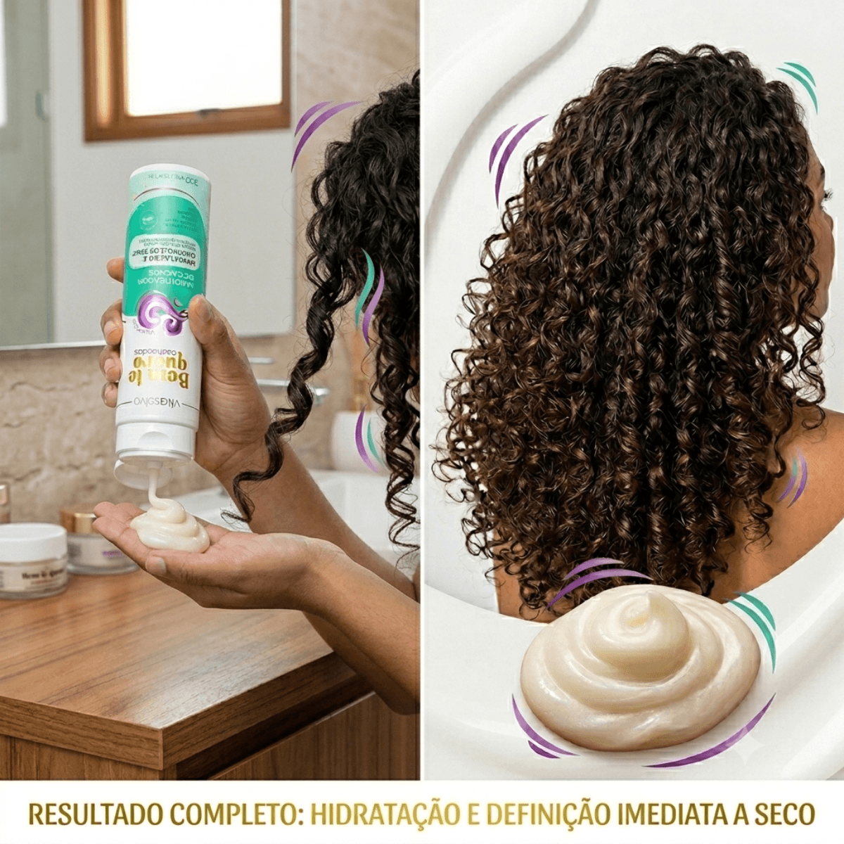 Umidificador Cachos Vita Seiva Bem Te Quero Cod87838