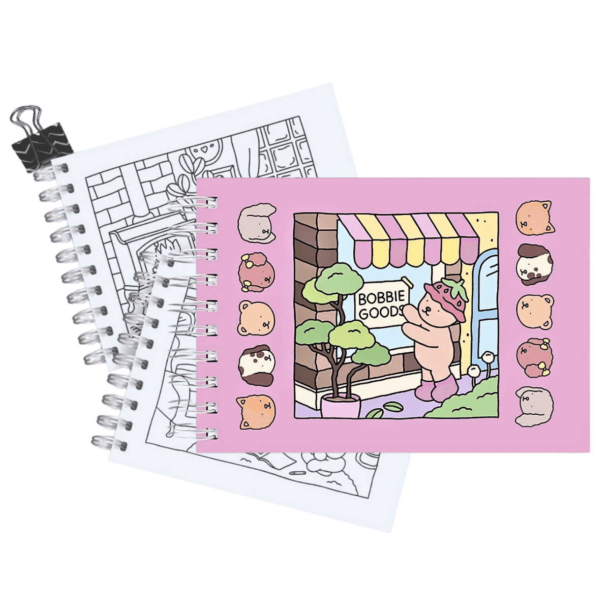 Caderno Desenho Urso Capa Dura A5 48 Folhas 180g T TZ-8088
