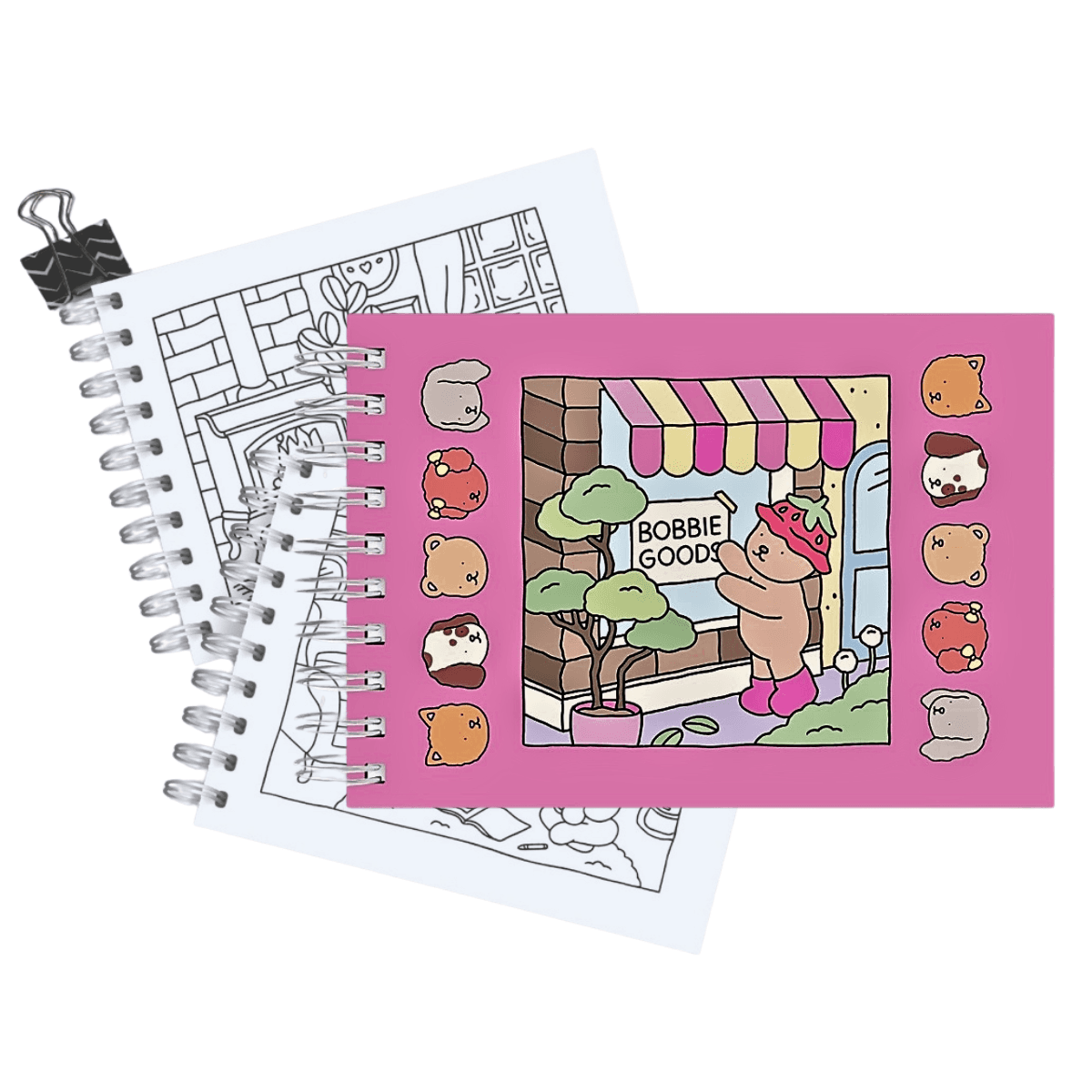Caderno Desenho Urso Capa Dura A5 48 Folhas 180g T TZ-8088