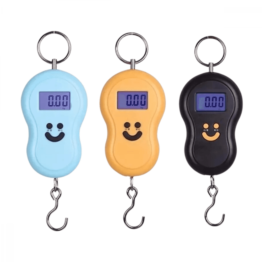 Balança Portátil Visor Digital LCD Gancho 50 Kilos KA-B107
