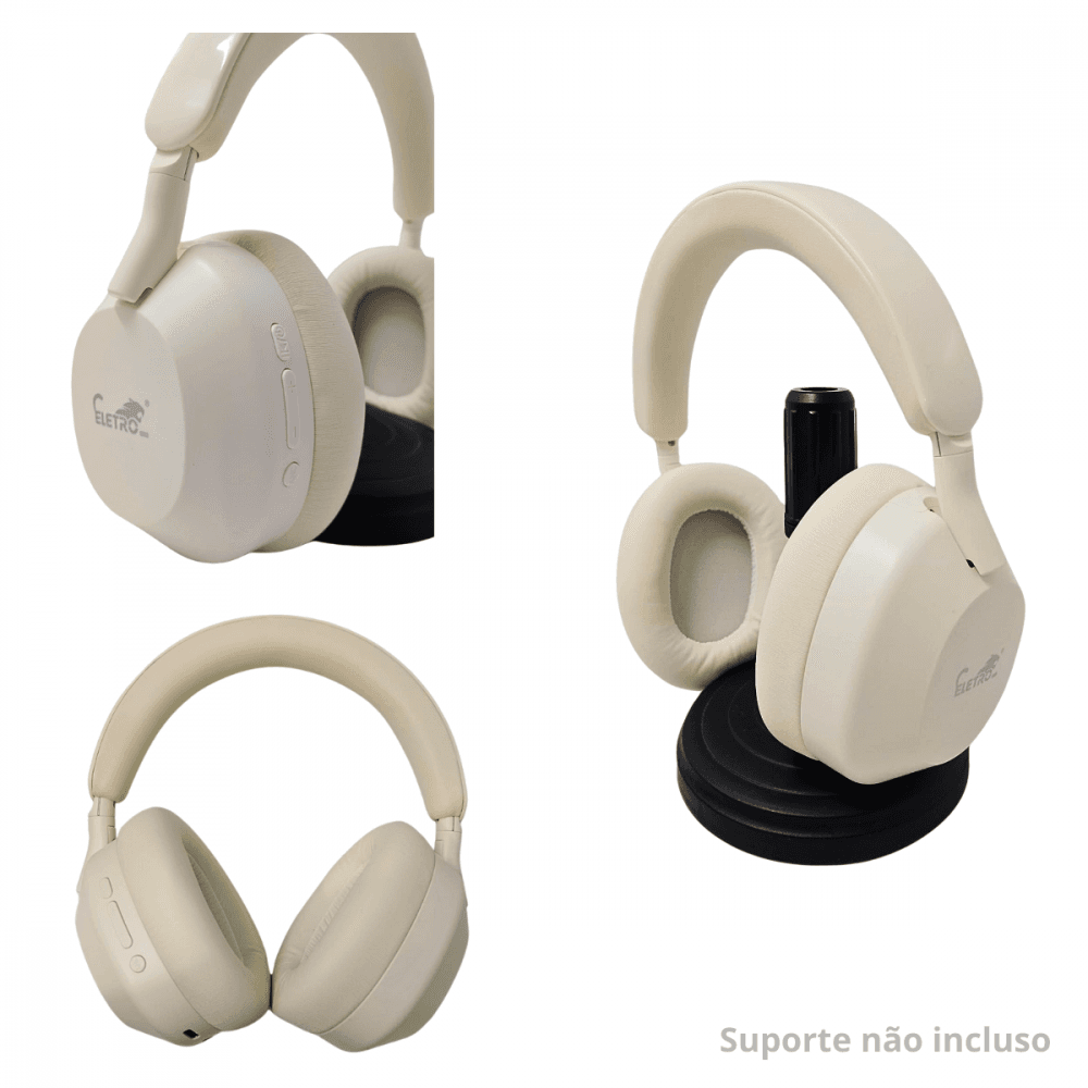 Fone Ouvido Bluetooth 5 3 Redução Ruído ANC Headset EL-1512