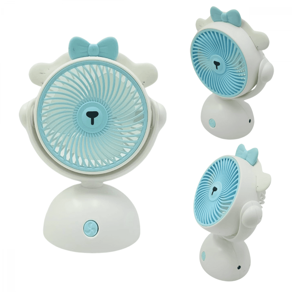 Mini Ventilador Portátil Recarregável Mesa Fan 8200D