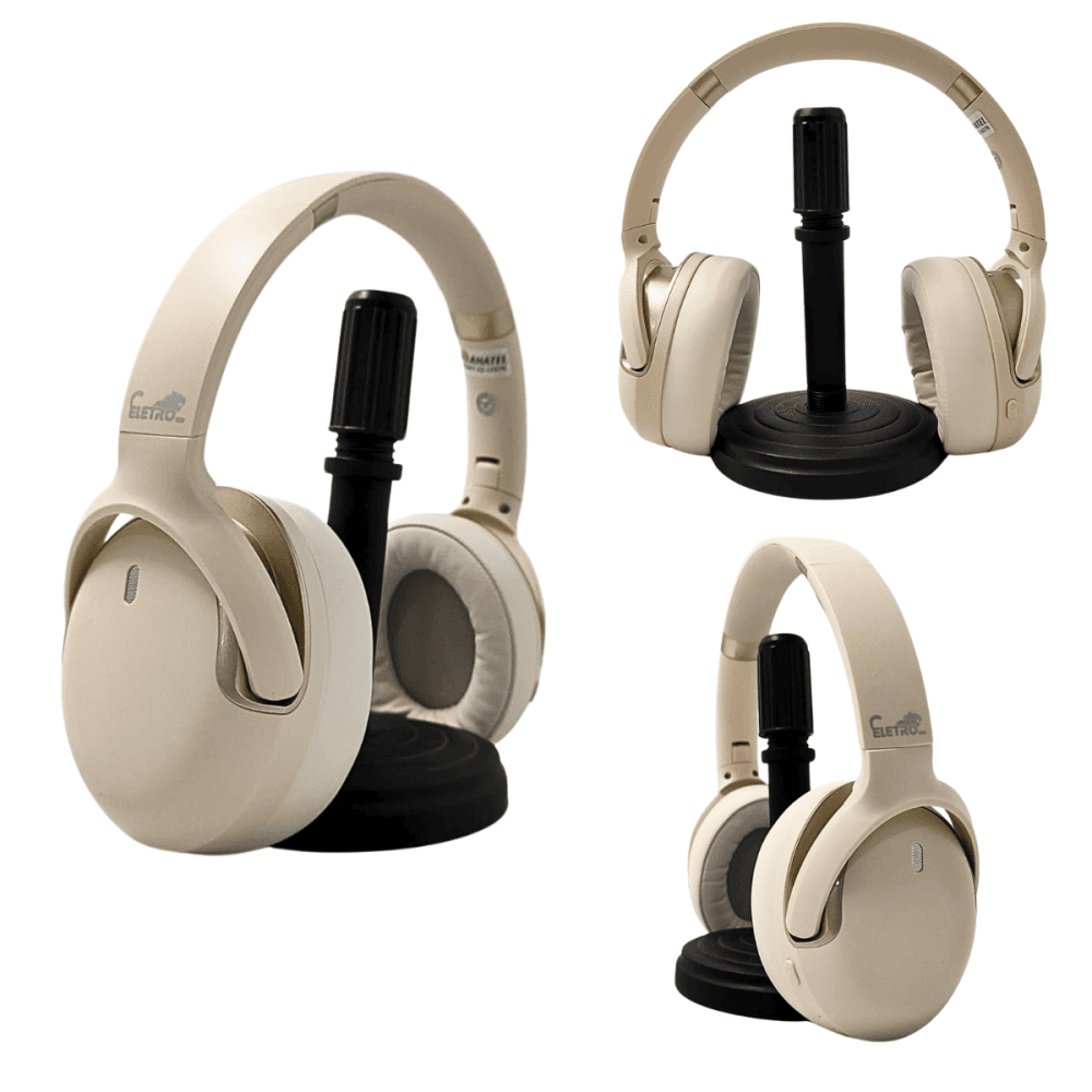 Fone Ouvido Bluetooth 5 3 Redução Ruído ANC Headset EL-1511