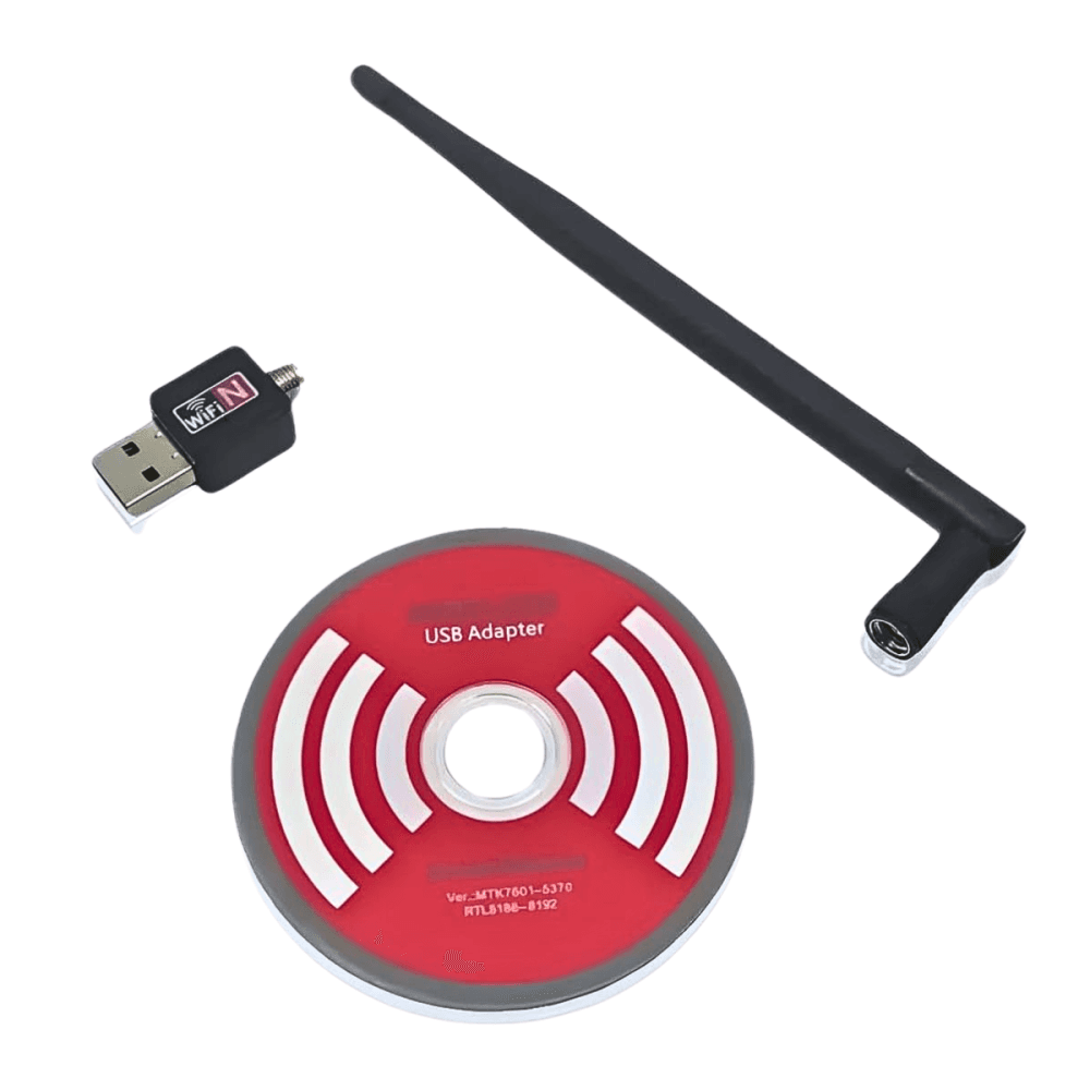 Antena Wifi Adaptador Usb Receptor Wireless AL-C818IX-009
