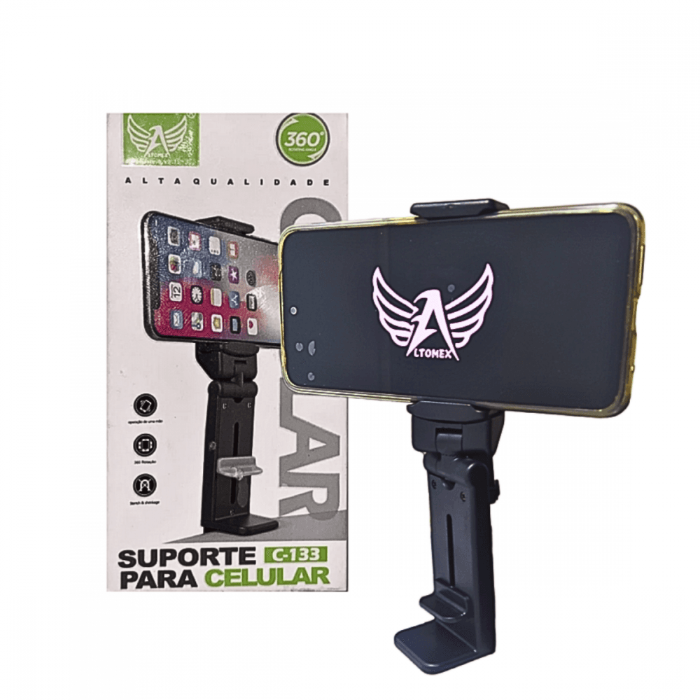 Suporte Mesa Celular Resistente Rotação 360 Universal C-133 — default