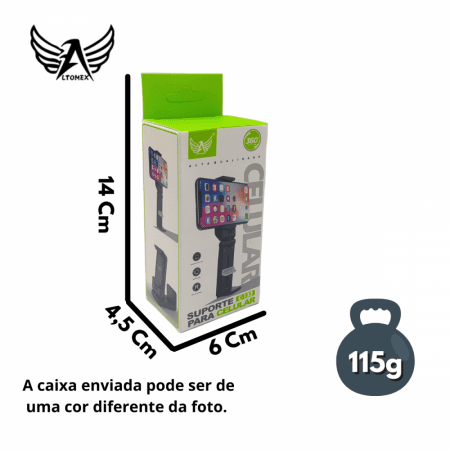 Suporte Mesa Celular Resistente Rotação 360 Universal C-133