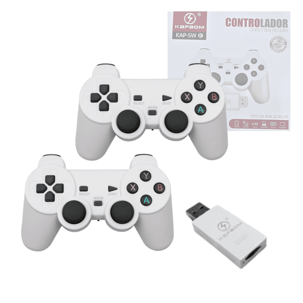 Mini Video Game USB 25 000 Jogos 02 Controles Sem KAP-5W-E — default
