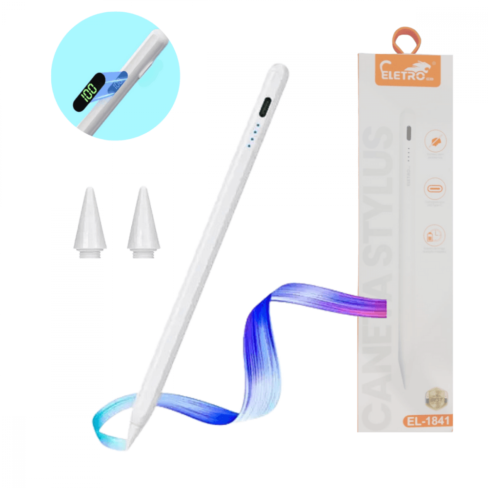 Caneta Touchscreen 1 5mm Stylus Universal Celular EL-1841 — default