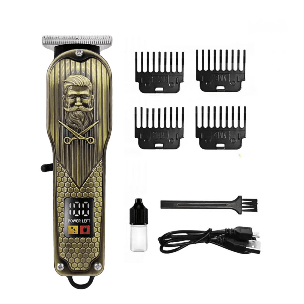 Máquina Aparador Pêlo Cabelo Barba Profissional AL-2928