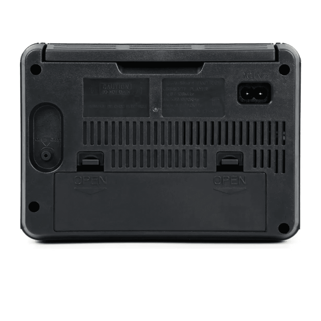 Radio Retrô Portátil Bluetooth Relógio Analógico KA-136