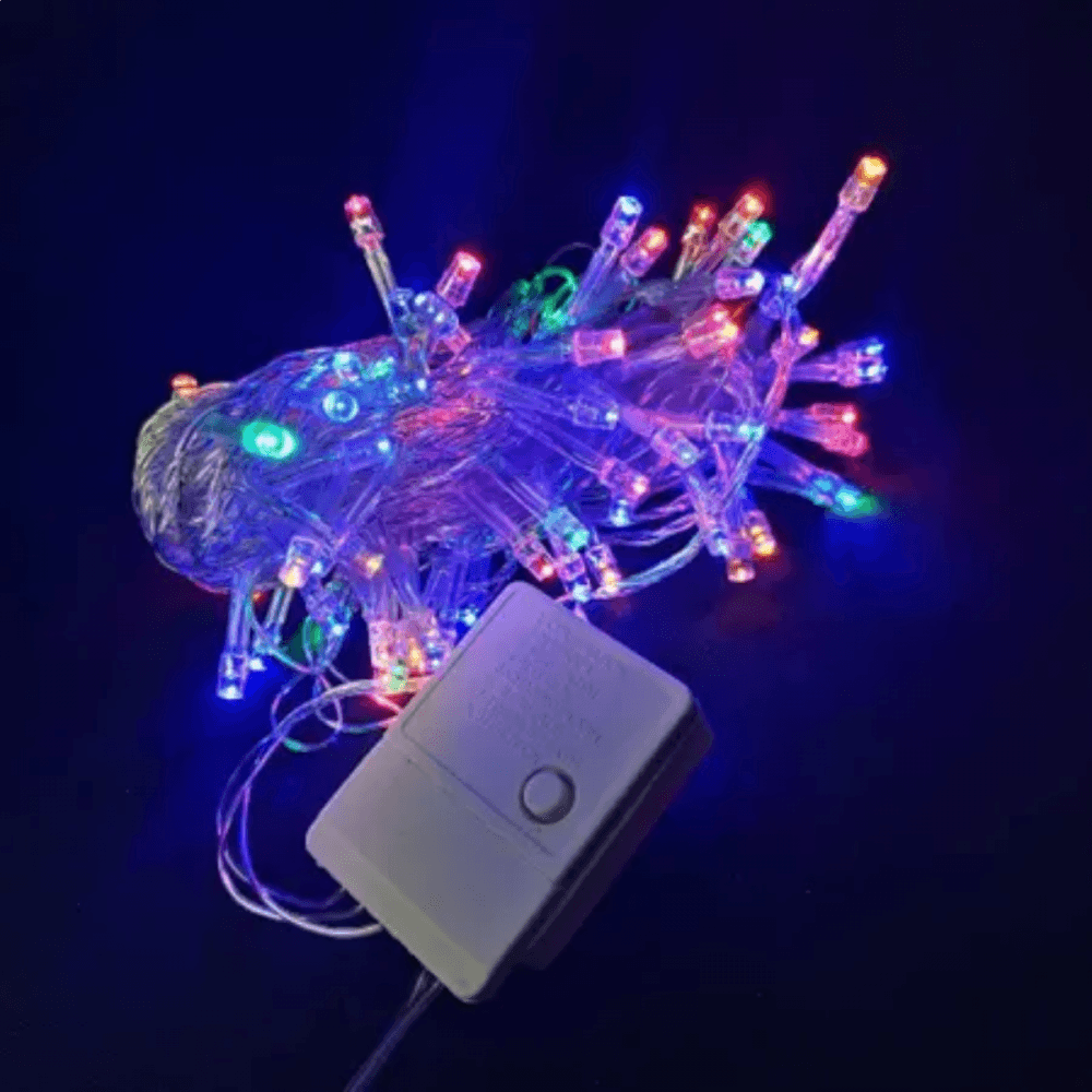 Pisca Luzes NATAL LED Colorido 5 Metros Fio AL-3705110V