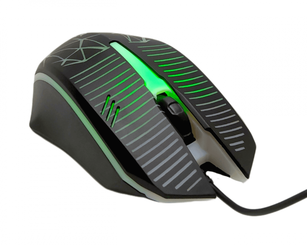 Mouse Gamer Glow RGB Usb LED PC Notebook OAS-V06