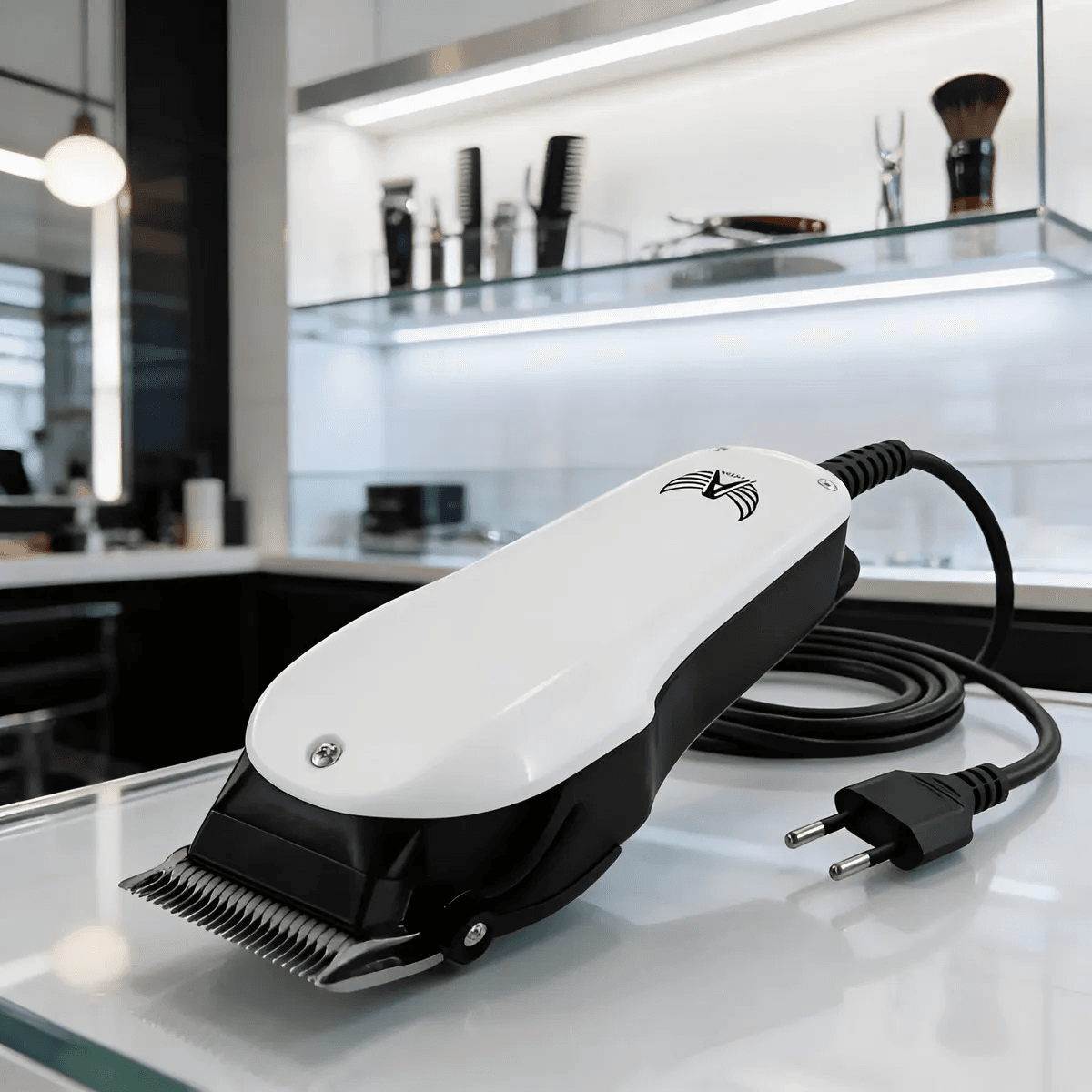 Máquina Cortar Cabelo Fio Profissional AL-2133