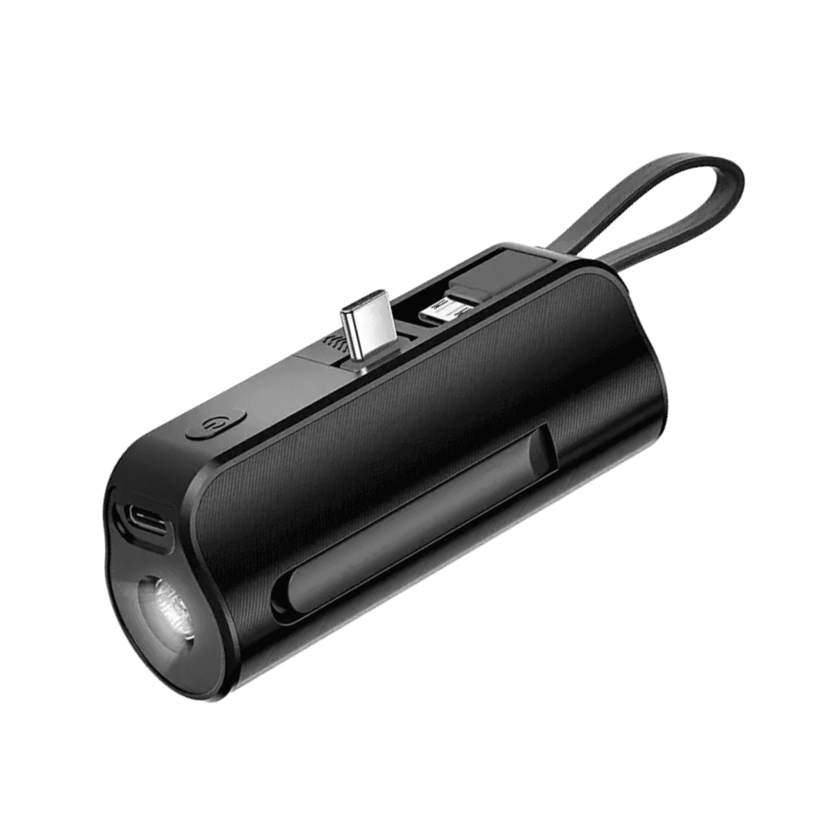 Carregador Portátil Power Bank Mini 5000mAh 2 1 KA-9788 — Preto