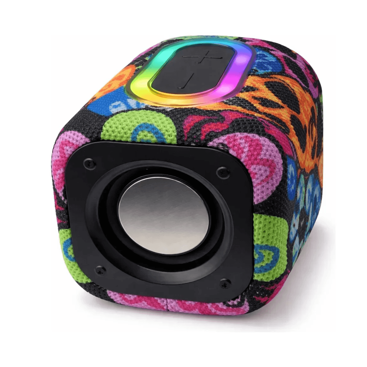 Caixa Som Bluetooth LED Estampa Caveira TWS KA-8323
