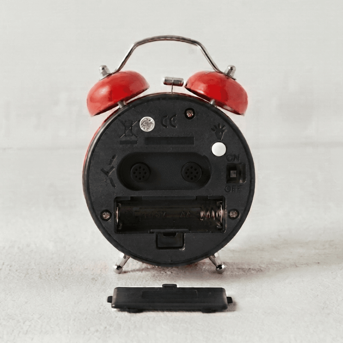 Relógio Despertador Analógico Retrô 11 cm AL-2310