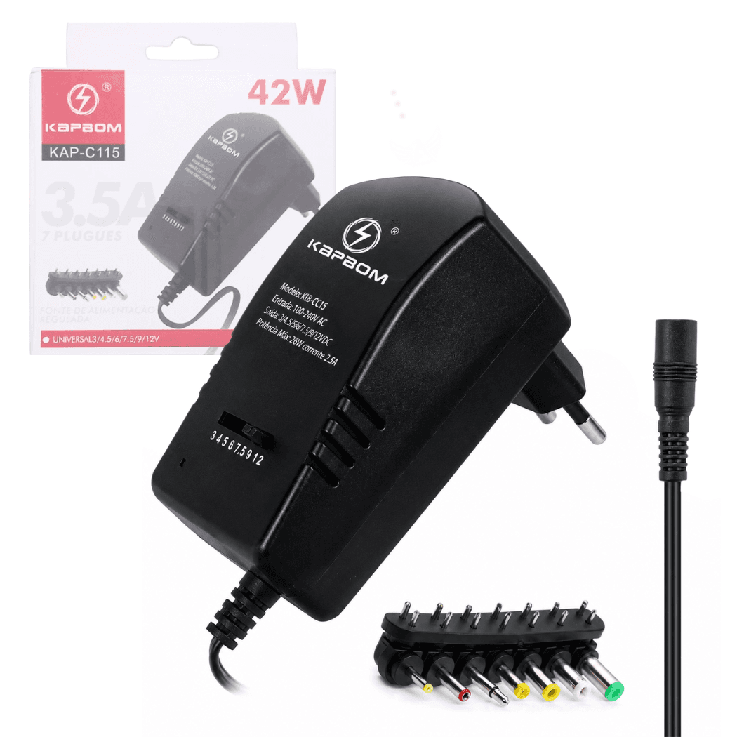 Fonte Alimentação Regulada Universal 12V 8 KAP-C115 — default
