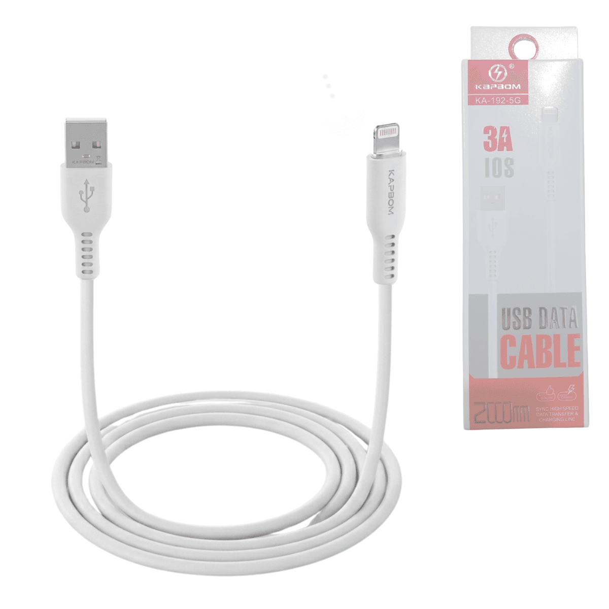 Cabo dados 3 0A 2 Metros Conexão Lightning KA-192-5G — default
