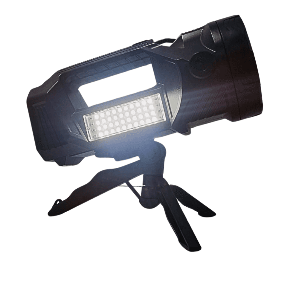 Lanterna LED Multifuncional Recarregável 15W Alça EL-2727