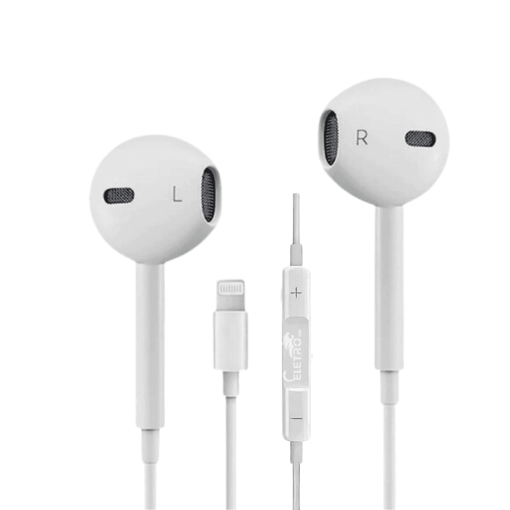 Fone Ouvido Intra Auricular Fio Microfone EL-1407-5G