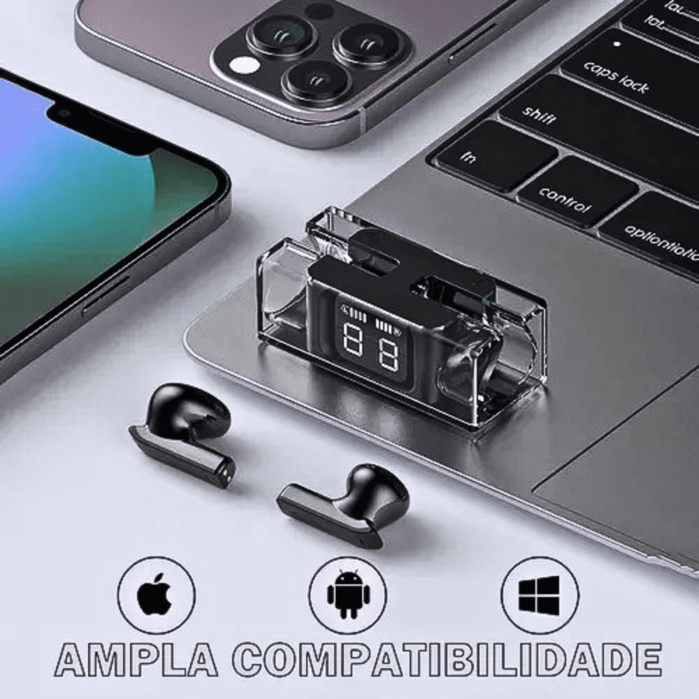 Fone Ouvido Intra Auricular Bluetooth Case KA-780