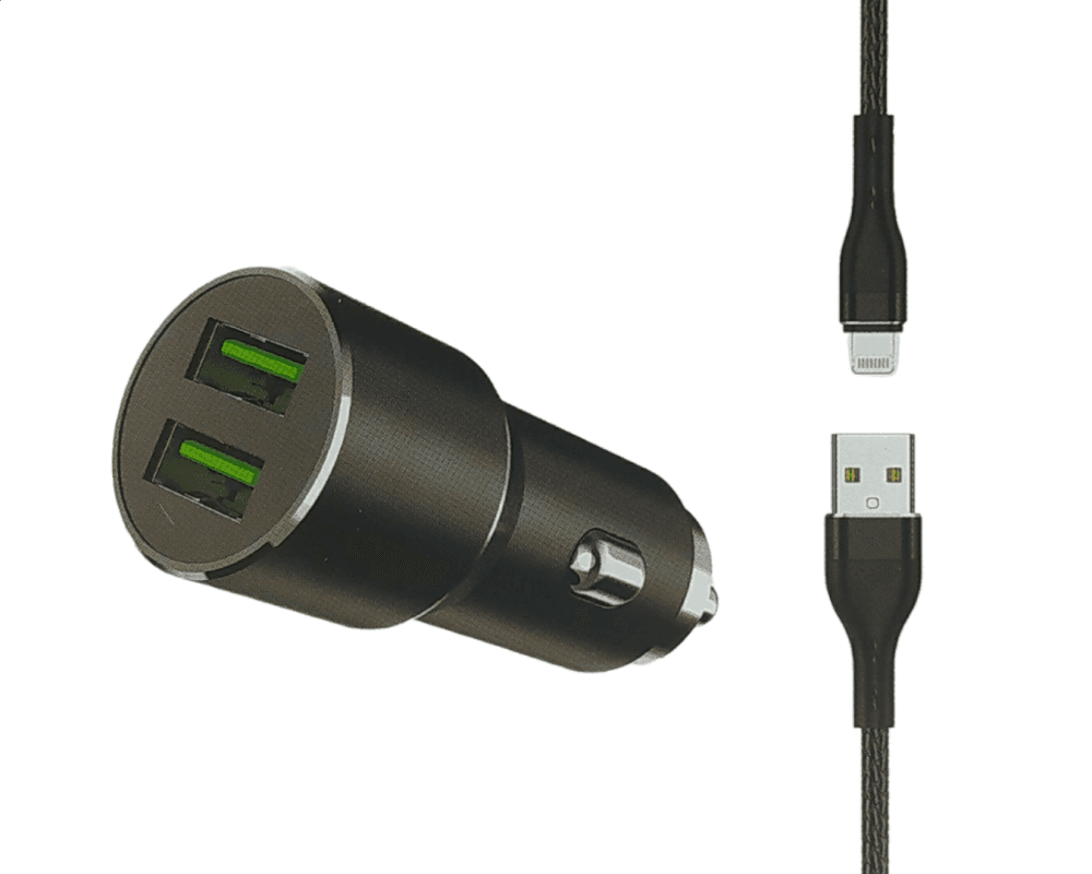 Carregador Veicular 12v TURBO 2 Portas USB 4 8A KA-C101-5G