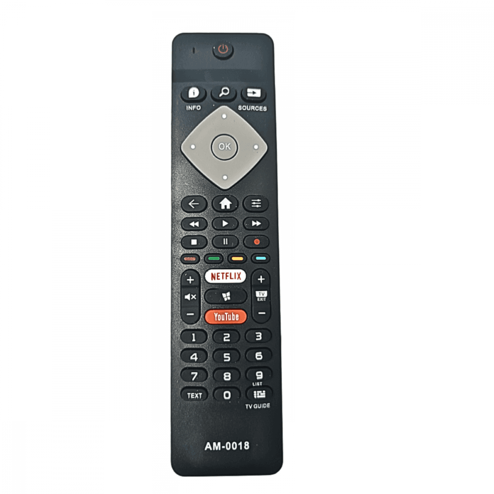 Controle Remoto Compatível TV Philips Smart LCD 4K AM-0018 — default