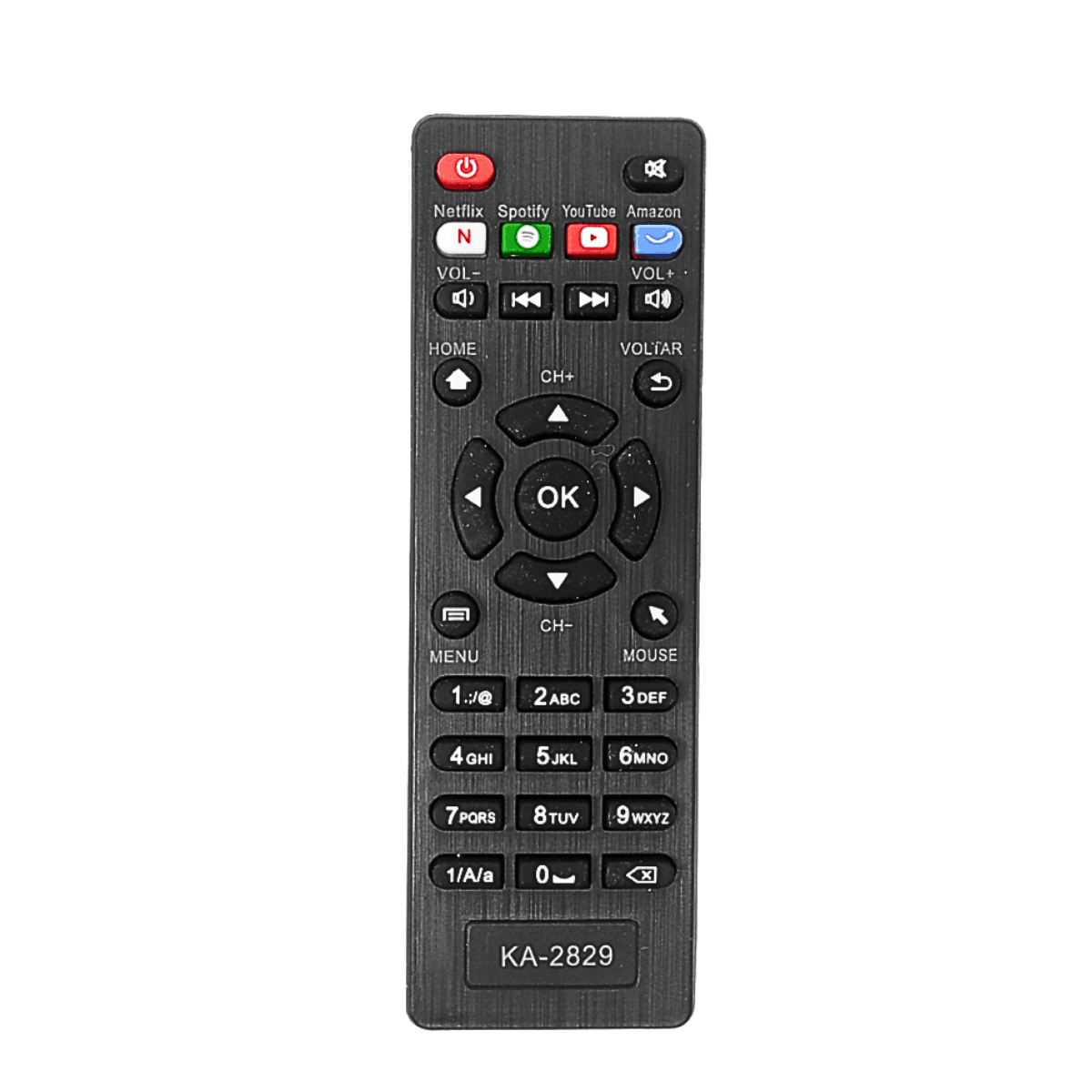 Controle Remoto Compativel Receptor Aquario Smart KA-2829 — default