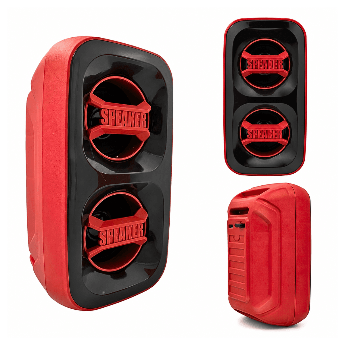 Caixa Som Bluetooth 6W LED RGB LiderMix MS-2680BT