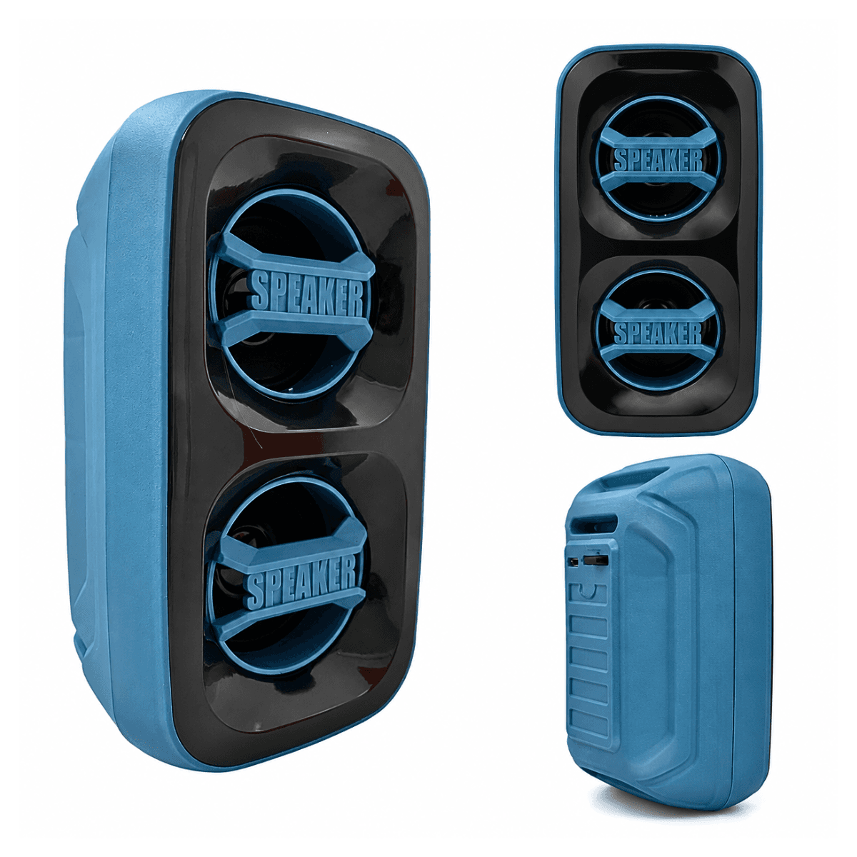 Caixa Som Bluetooth 6W LED RGB LiderMix MS-2680BT