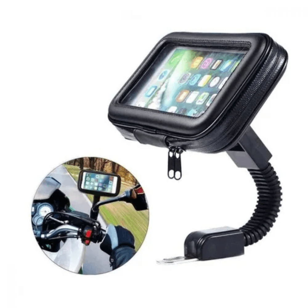 Suporte Guidão Capa Protetora Celular Moto SPO-8301