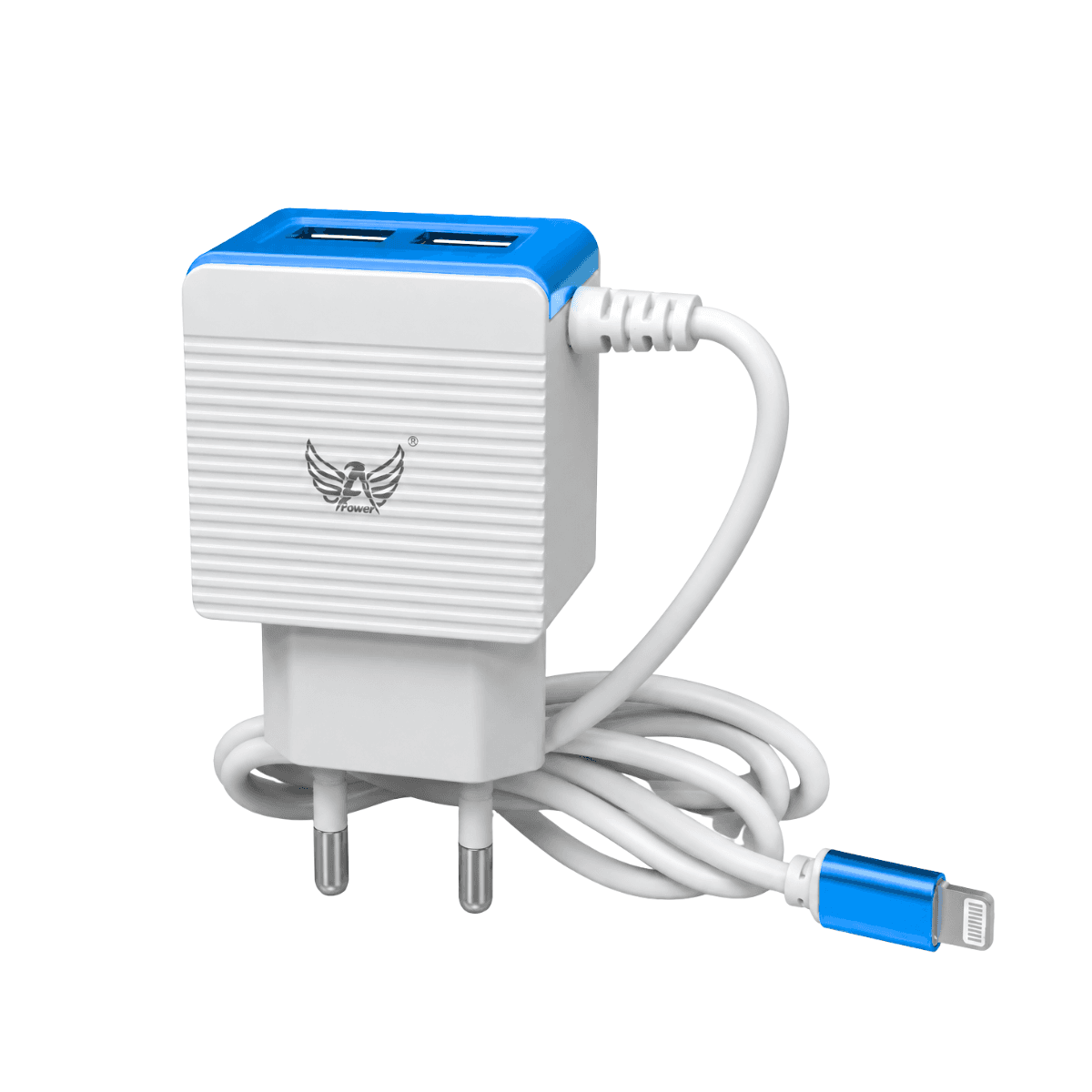 Carregador Completo 3 1A 02 Portas USB Cabo Fixo AL-5015-5G