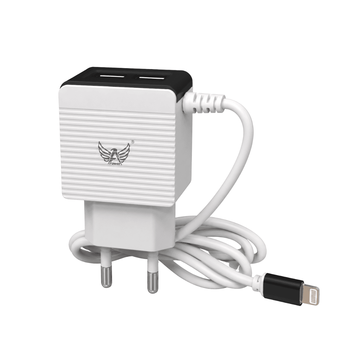 Carregador Completo 3 1A 02 Portas USB Cabo Fixo AL-5015-5G