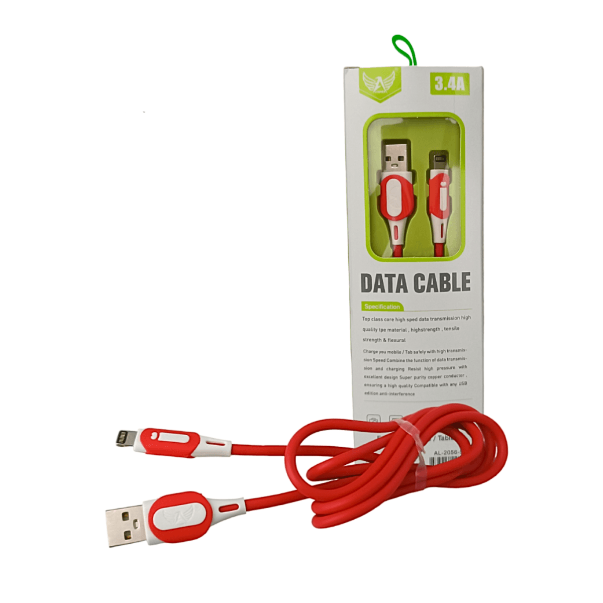 Cabo dados 3 4A 1 metro USB Lightning AL-2056-5G