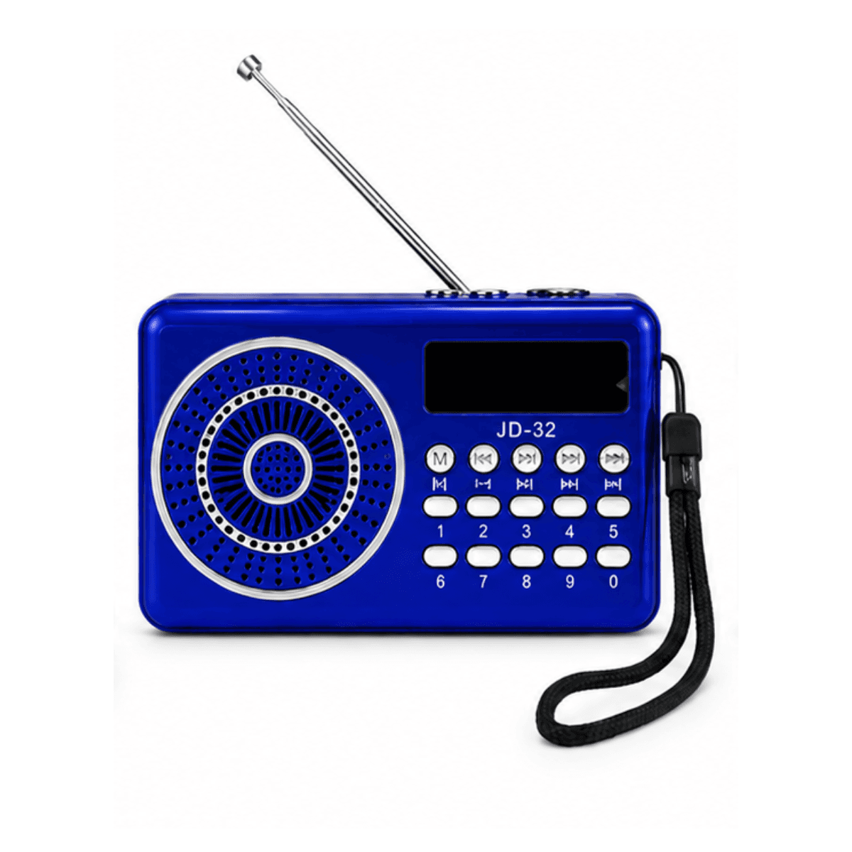 Rádio Retrô Digital FM USB com Alça JD-32