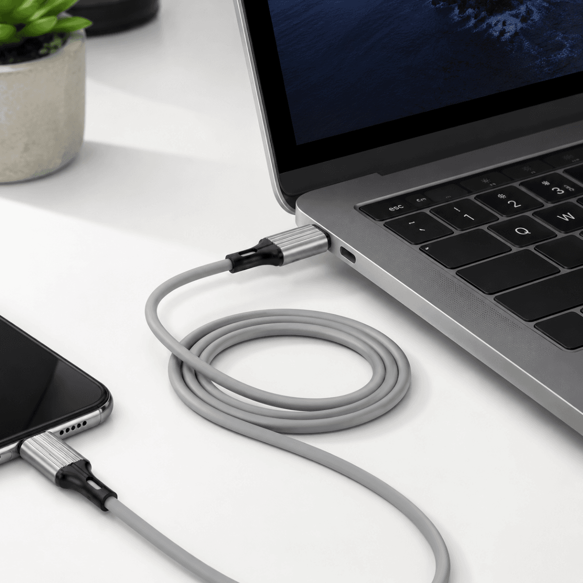 Cabo Dados USB-A Type-C 2 4A 1 Metro Carga Rápida CBO-5991