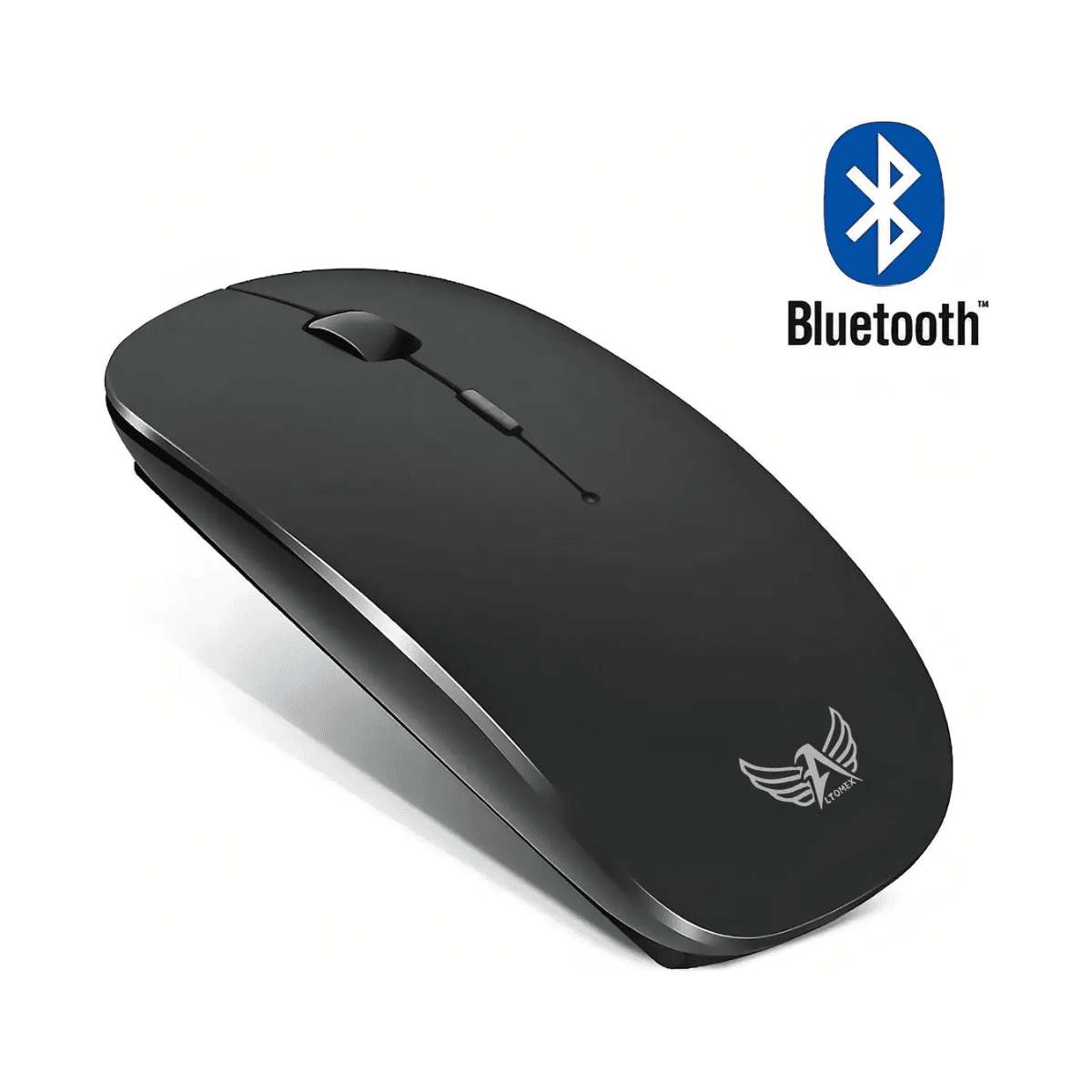 Mouse Sem Fio 2 4G USB Ergonômico 1600 DPI AG-690B