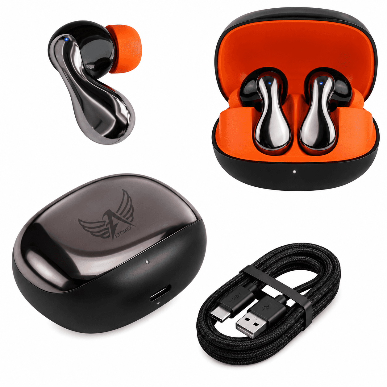 Fone Ouvido Bluetooth V6 0 Case Carregamento PRO J-91PRO