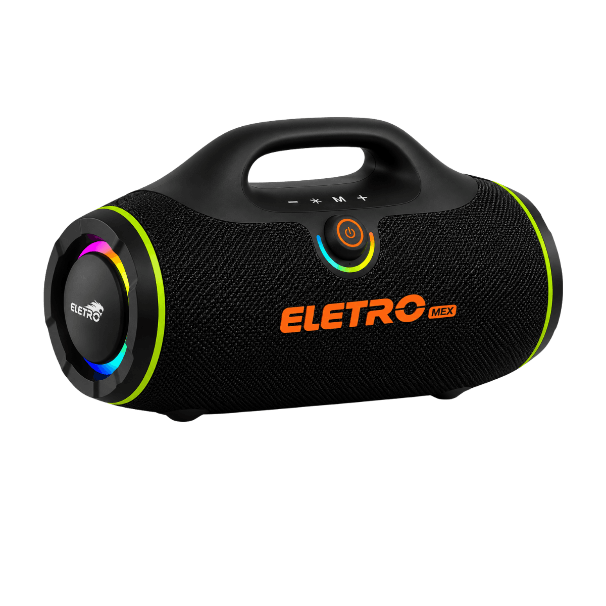 Caixa Som Bluetooth Portátil 300W RGB TWS EL-1127B — Preto