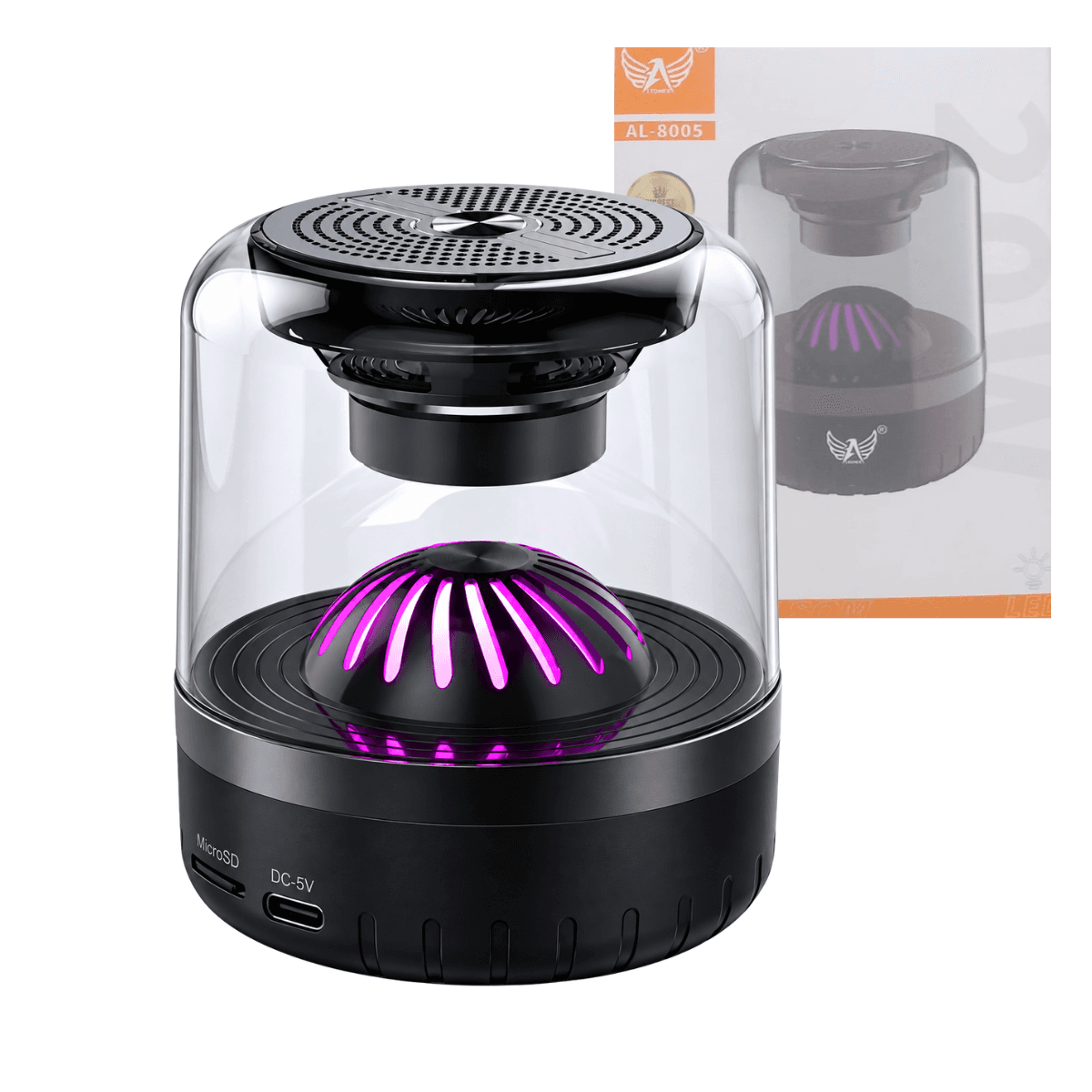 Caixa Som Bluetooth Luminária 20W TWS AL-8005 — default