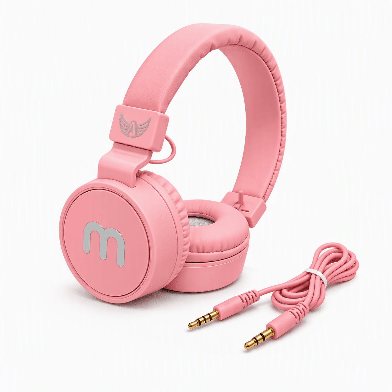Fone Ouvido Estéreo Color Cabo P2 Móvel A-895 — Rosa