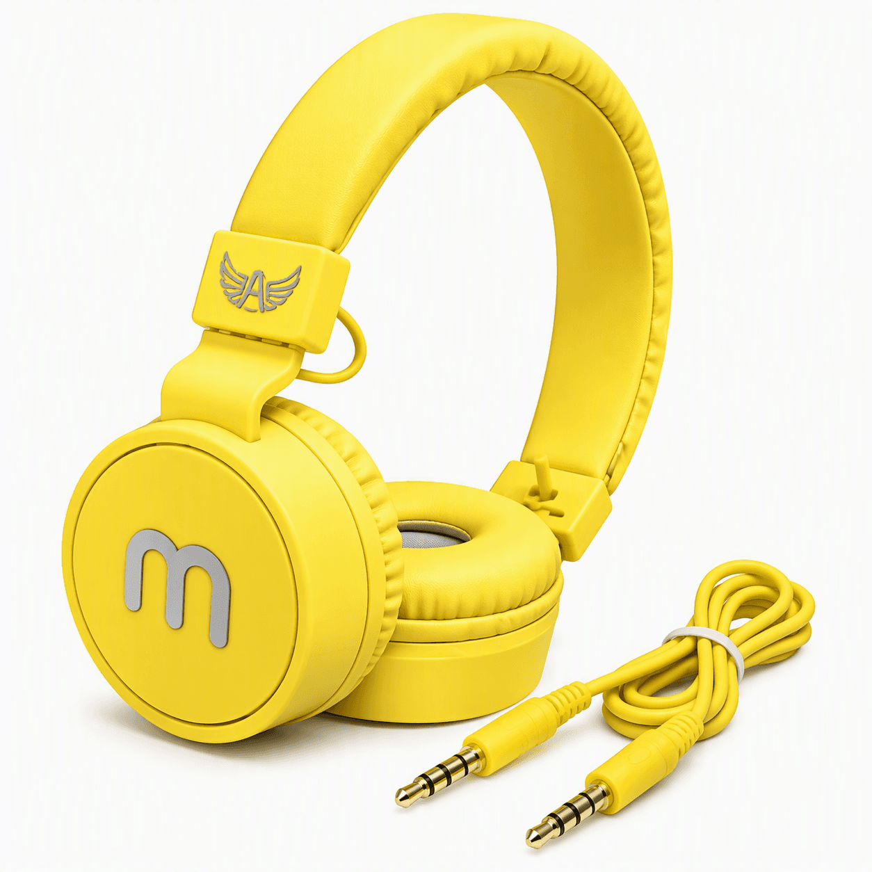 Fone Ouvido Estéreo Color Cabo P2 Móvel A-895 — Amarelo