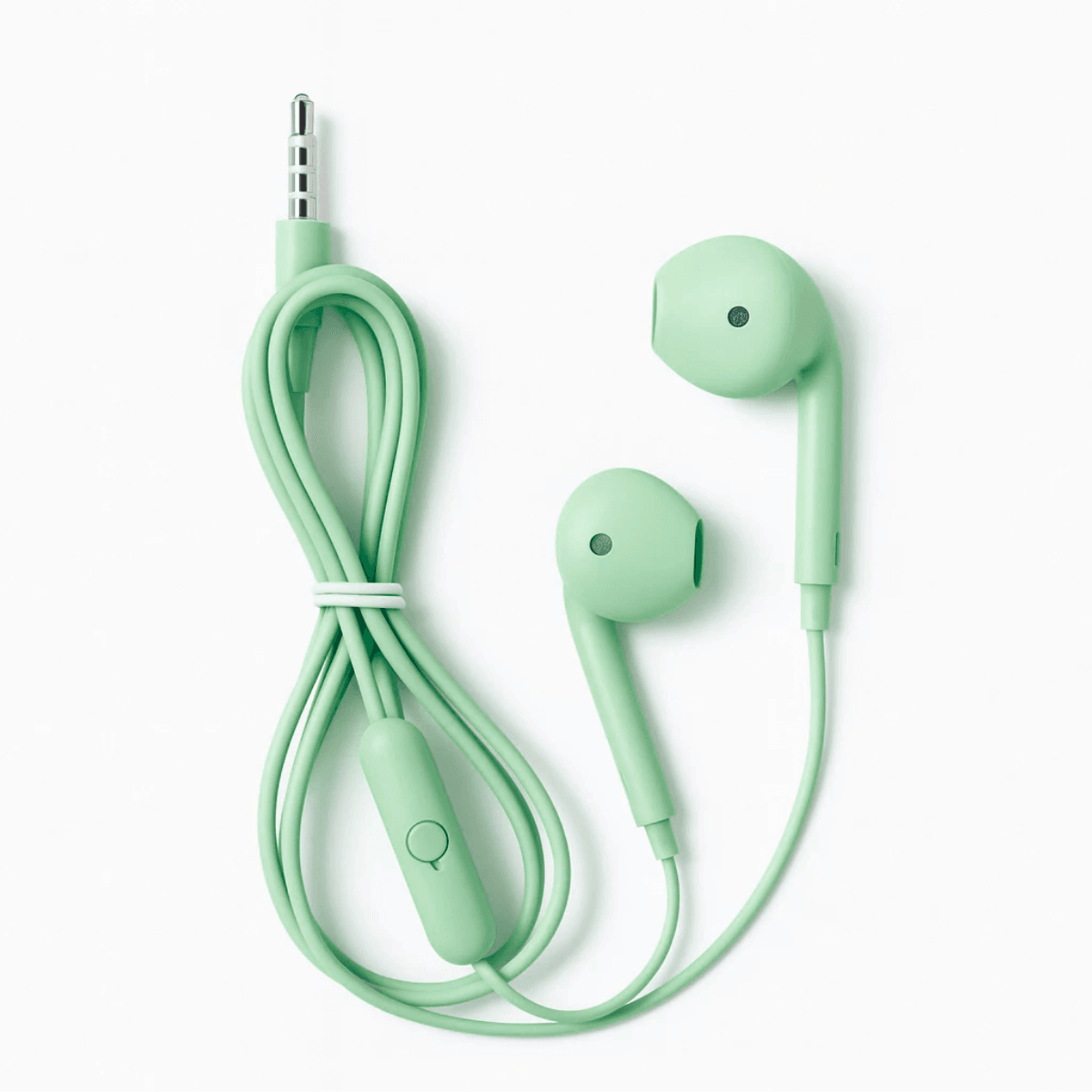 Fone Ouvido Fio P2 3 5mm Microfone Macaron Color MD-12474 — Preto