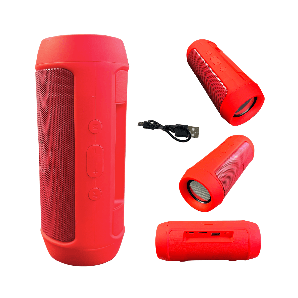 Caixa Som Portátil Wireless USB TF Recarregável AL-006