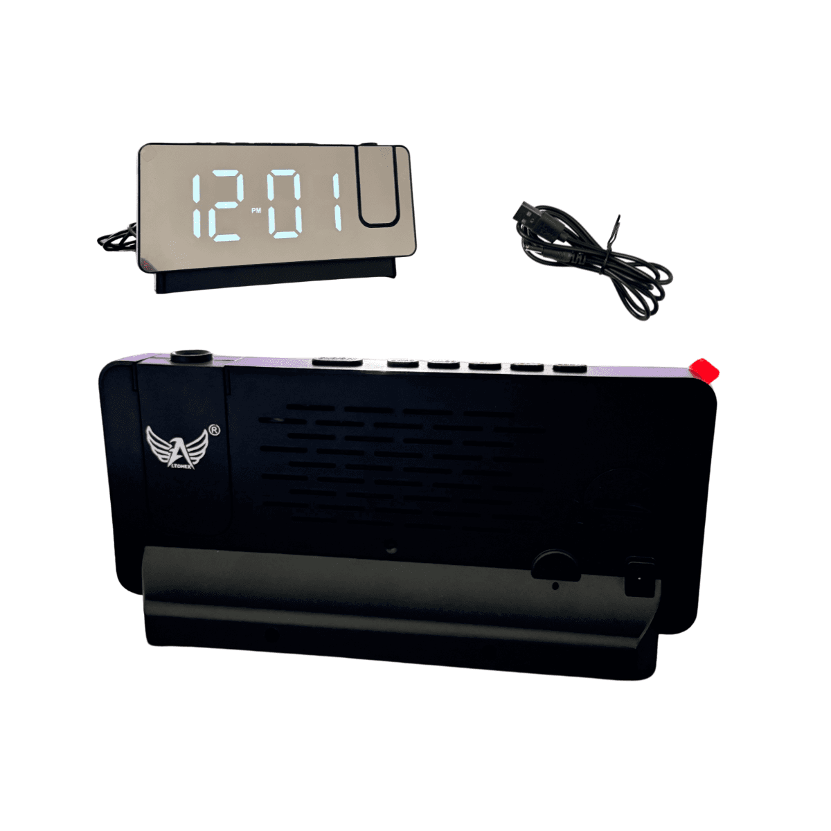 Relógio Despertador Digital Projeção LED Display AL-2992