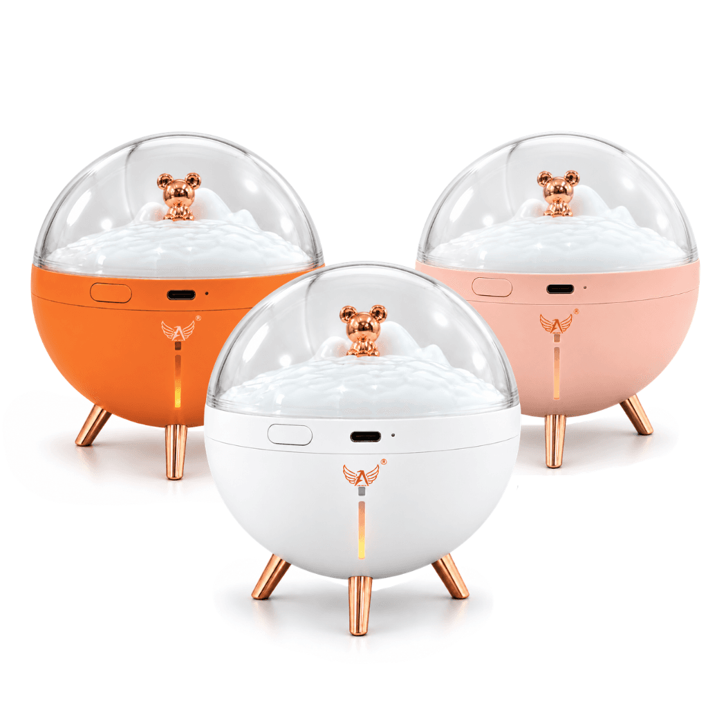 Umidificador Ar Espacial 260ml USB Formato Ursinho AL-2698
