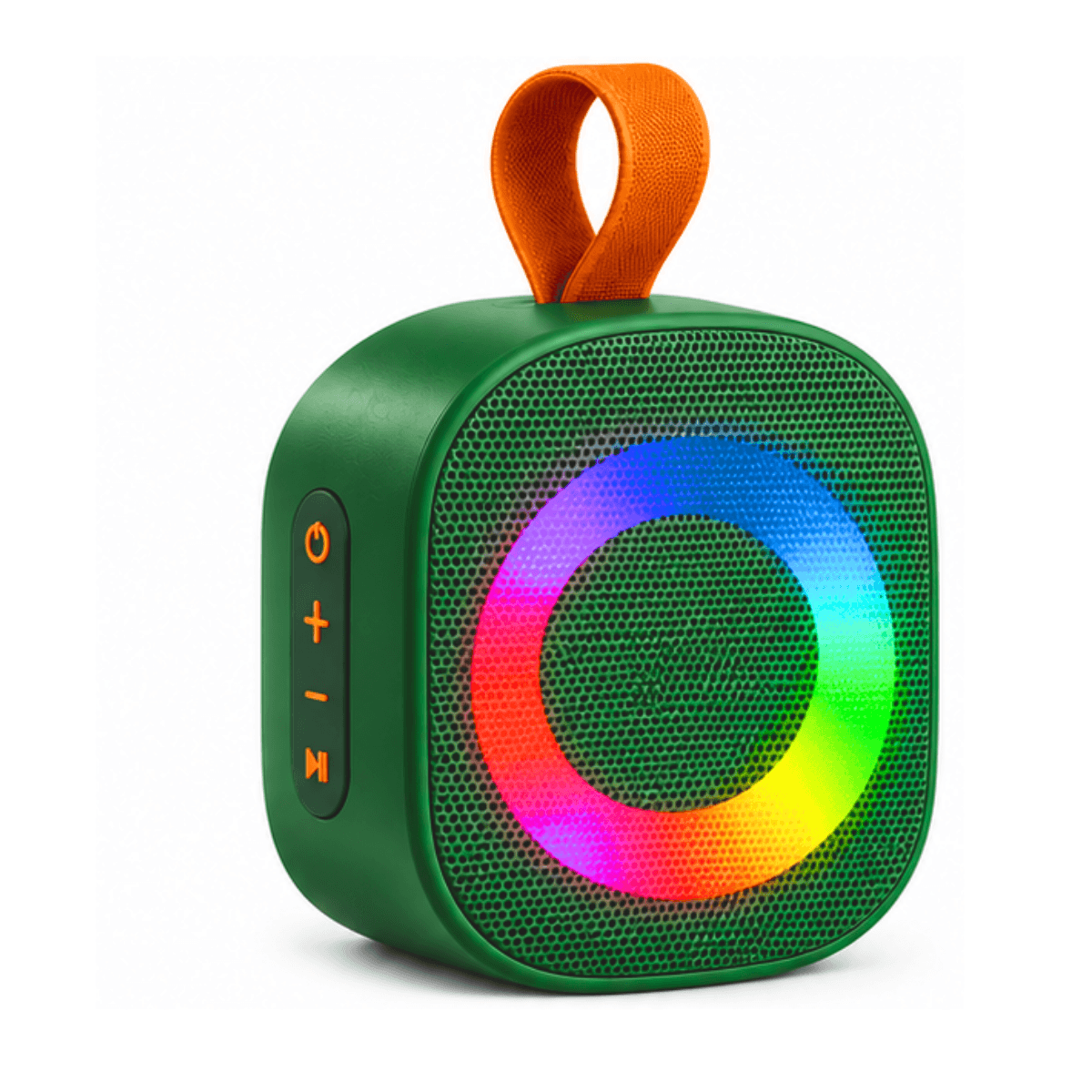 Caixa Som Bluetooth Portátil 5W LED RGB Alça AL-8585